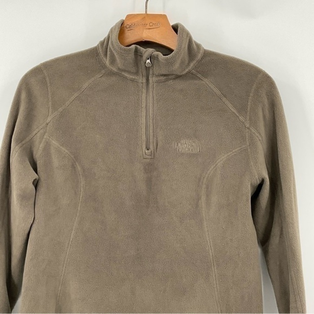 The‎ North Face 1/4 Fleece Pullover Size Small J10 - Picture 3 of 7